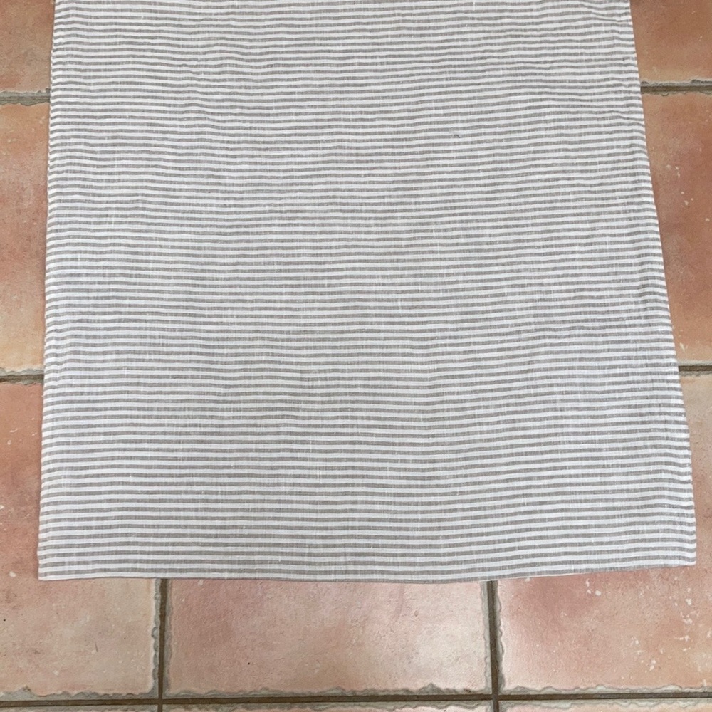 NWOT 2 Linen Euro Shams